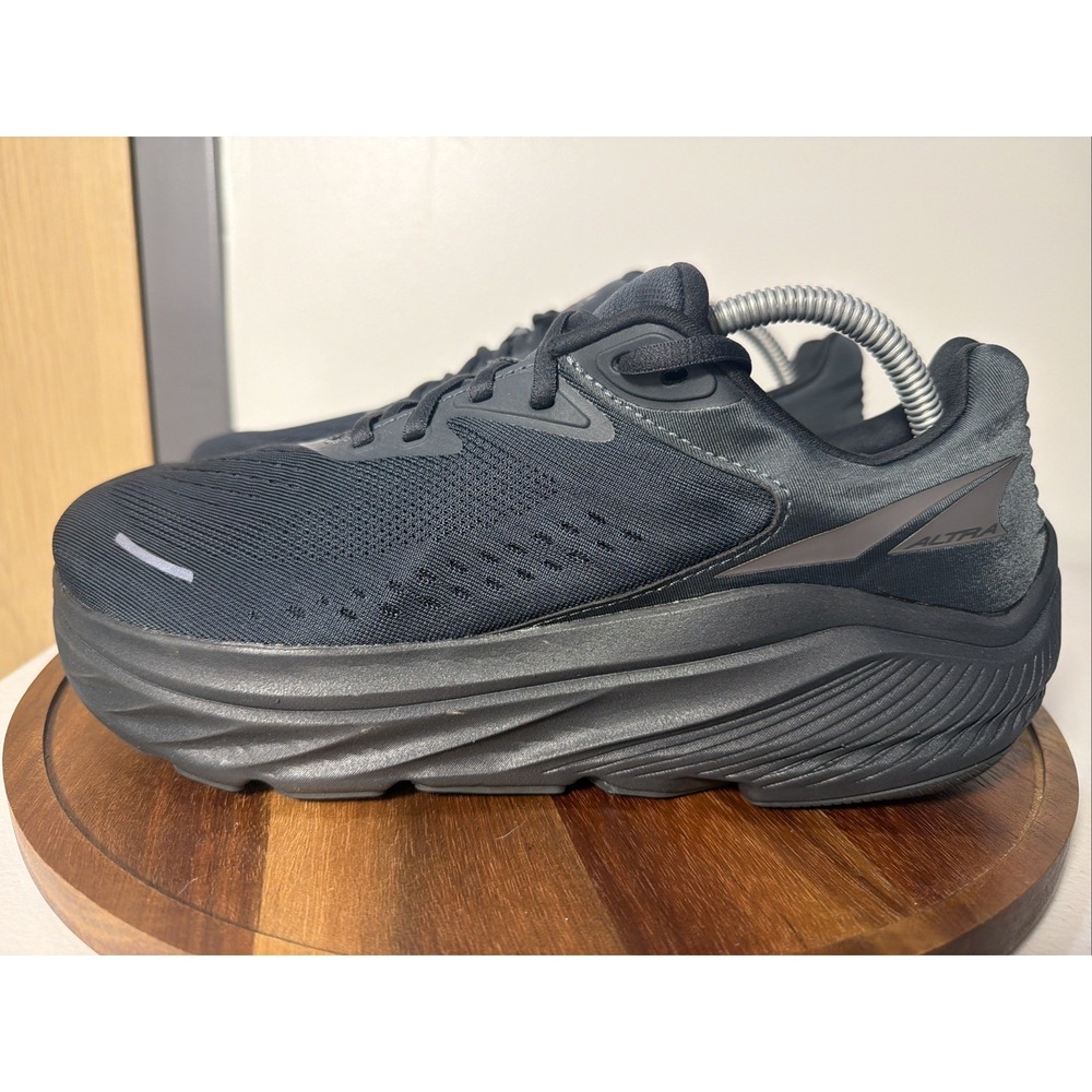 Altra Mens Via Olympus 2 Triple Black Running Shoes ALOA85NA445 Size 9.5